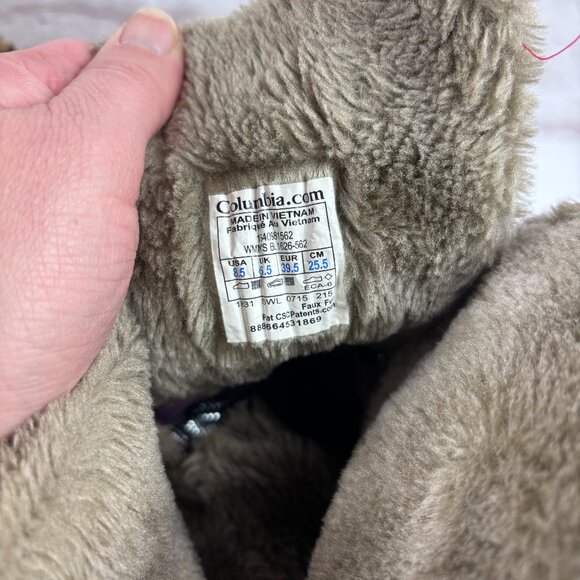 Columbia Women's 8.5 Purple Minx Mid II Insulated Waterproof Winter Snow Boots - Picture 2 of 14